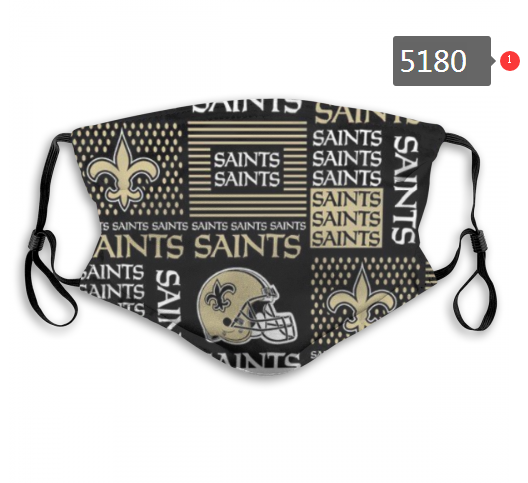 2020 NFL New Orleans Saints #7 Dust mask with filter